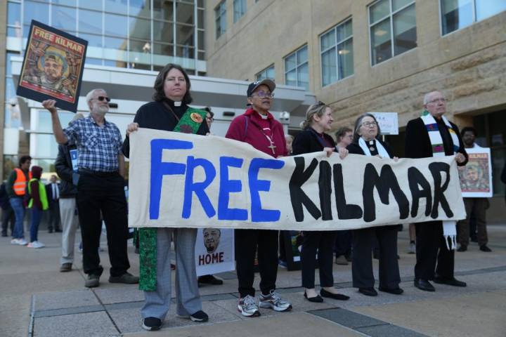 Federal judges in 2 states considering challenges to the government's treatment of Abrego Garcia