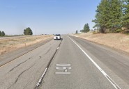 Unsafe lane change causes crash on I