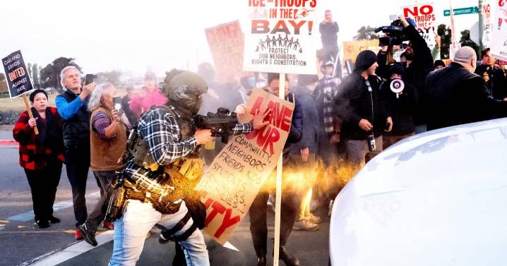 Protesters gather as federal agents arrive in San Francisco area