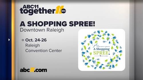 A Shopping SPREE! 2025 takes place Oct. 24-26 inside Raleigh Convention Center