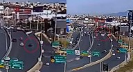 Así “voló” conductor y cayó de puente en el Juventud 🎦