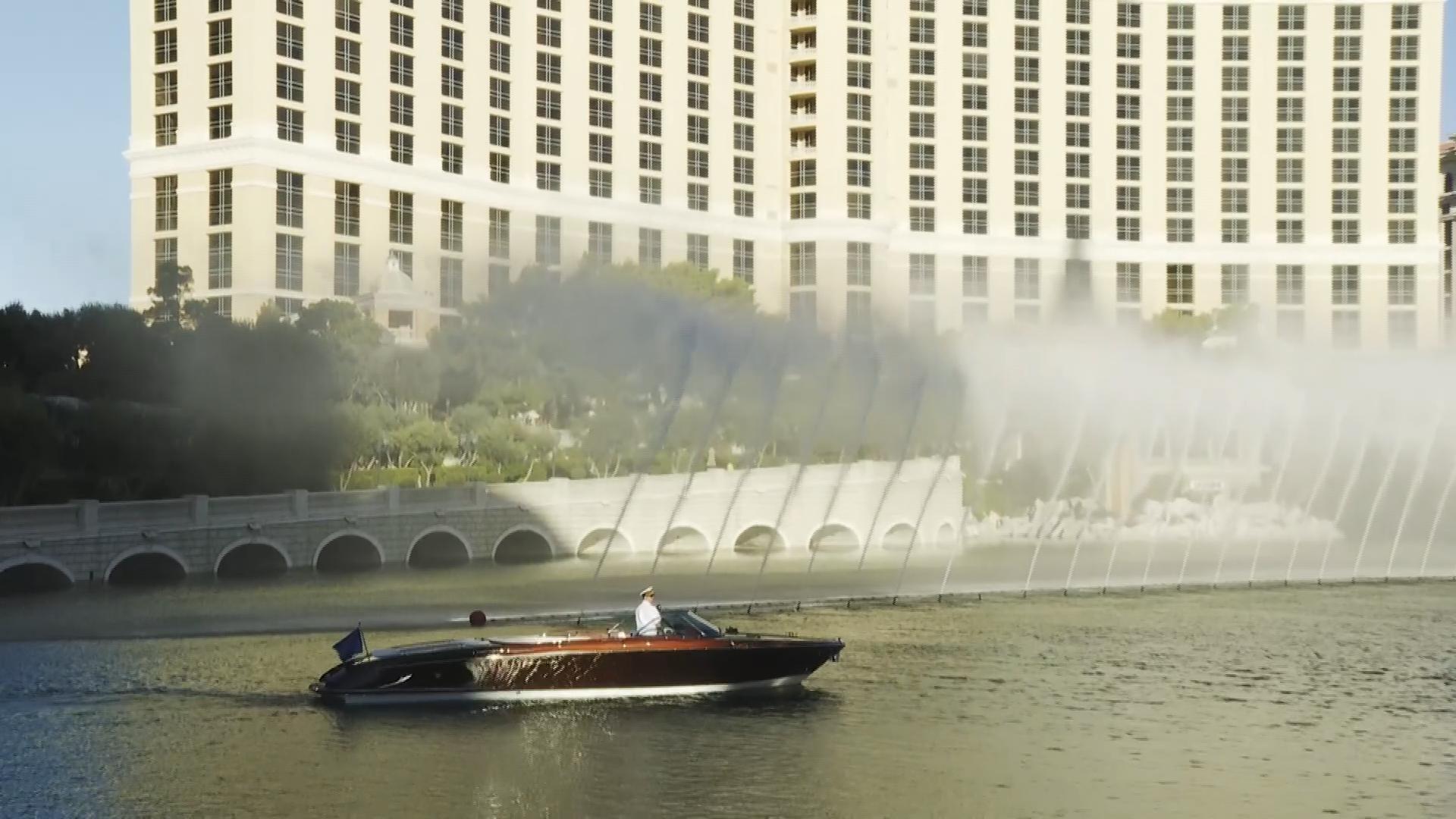 The iconic Bellagio fountains now has its own yacht