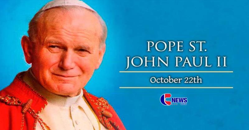 October 22: Saint John Paul II