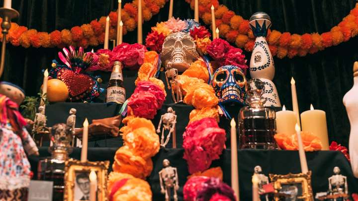 En este barrio madrileño el Día de los Muertos ha desplazado a Halloween