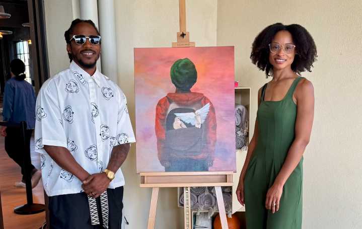 Artist Camille Baldwin Almost Quit Painting — Now Her Work Is a D Smoke Album Cover