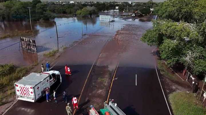 Así Fue la Evacuación por Desbordamiento del Río en Nuevo Casas Grandes, Chihuahua