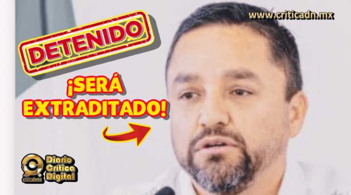 En EUA detienen a exmagistrado y exsubfiscal de Nayarit Rodrigo Benítez Pérez