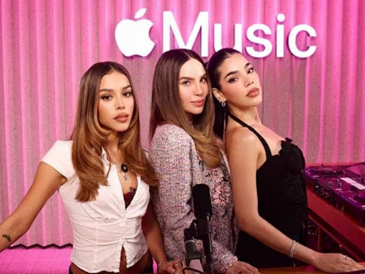 ¡Belinda, Kenia Os y Danna juntas! Descubre dónde ver GRATIS su nuevo podcast