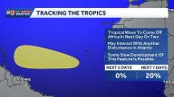 NHC tracking a new tropical wave off the coast of Africa