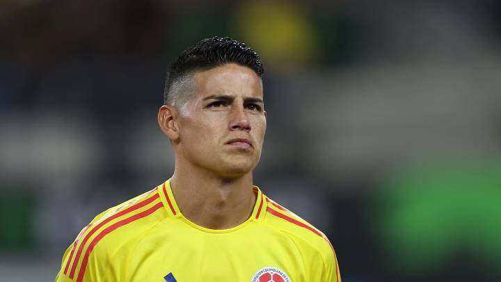 Desdicha para James Rodríguez tras estar con Colombia: su DT en León filtró lesión