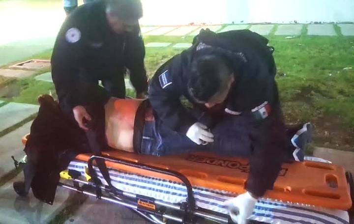 Fue lesionado por oponerse a un asalto