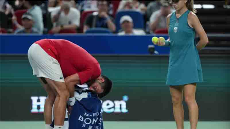 Master 1000 de Shanghái: Novak Djokovic cae eliminado frente a Valentin Vacherot
