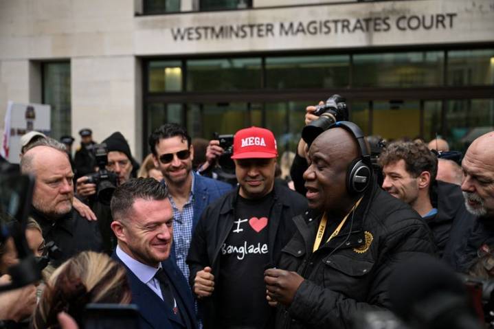 UK anti-Islam activist 'Tommy Robinson' says Musk has paid for defence in phone trial