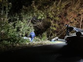 Dos choques consecutivos movilizan a múltiples agencias en Morganton