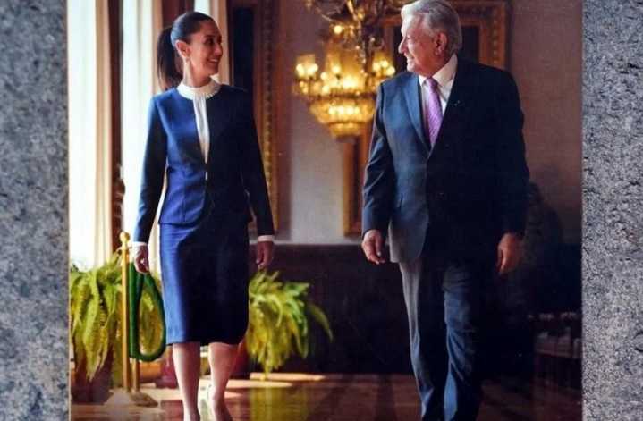 Sin colusión podrás con violencia, aconsejó AMLO a Sheinbaum