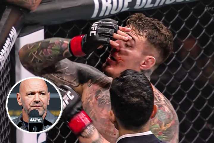 Dana White Addresses Eye Poke Controversy in First Reaction to Tom Aspinall vs Ciryl Gane’s No Contest at UFC 321