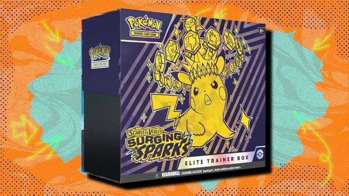 Best Pokémon TCG Surging Sparks Elite Trainer Box deal: Save $8.12 at TCGplayer vs. Amazon