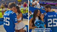 Colts Cheerleader Gets Engaged After BF Sneaks On Field, Proposes During NFL Game