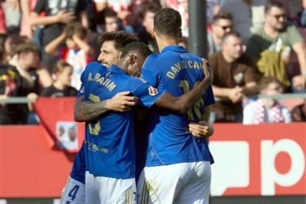 Empatan Oviedo y Girona en duelo entre los peores de LaLiga