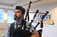 ‘Wow, this is hard’: The joyful struggle of learning the bagpipes