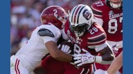 Germie Bernard's 2 late TDs help No. 4 Alabama rally past South Carolina 29