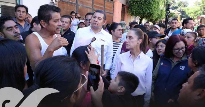 La presidenta Sheinbaum visitará zona de daños por lluvias en Puebla este domingo