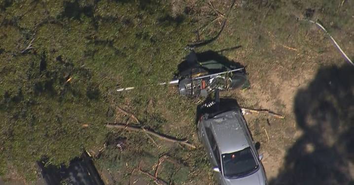 Bankstown helicopter crash: Man dies in helicopter crash in Sydney's south