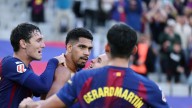 El Barcelona se coloca líder tras una agónica victoria contra el Girona en el último minuto