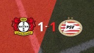 Champions League: Bayer Leverkusen y PSV empataron 1 a 1