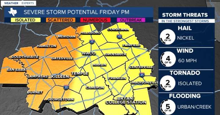 LIVE BLOG: Keep up with weather conditions in your neighborhood as we track heavy rain, possible severe storms