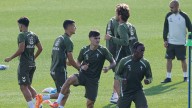 Dúas sesións de adestramento para o Celta antes do partido de Copa