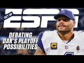 Is Dak Prescott the BEST QB IN THE LEAGUE? 🤯 Debating the Cowboys' playoff hopes 🍿