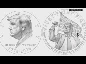 Treasury reviews draft Trump coin design for America’s 250th anniversary