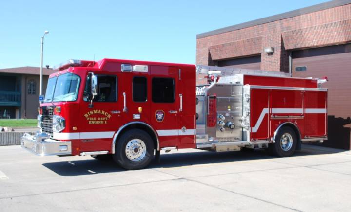 Kitchen catches fire in Bismarck, no injuries reported