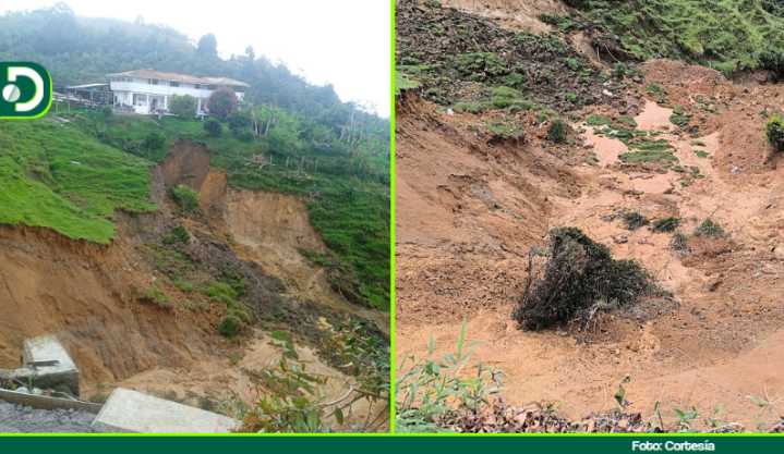 Nuevo deslizamiento en Granada obliga a la evacuación de dos viviendas y mantiene la alerta en el municipio