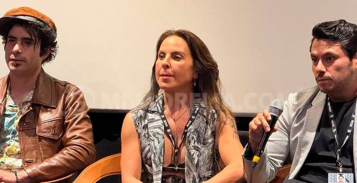 Kate del Castillo estrena “El viaje de Luciano” en el FICM y reconoce apoyo para grabar en Morelia