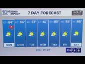 10 Weather: Saturday forecast