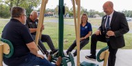 Wichita unveils first senior-focused outdoor fitness park with wheelchair access