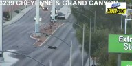 LVMPD: Motorcyclist transported to UMC unresponsive after northwest Las Vegas crash