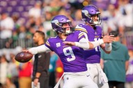 J.J. McCarthy 'just not there,' so Carson Wentz to start for Vikings vs. Chargers on TNF