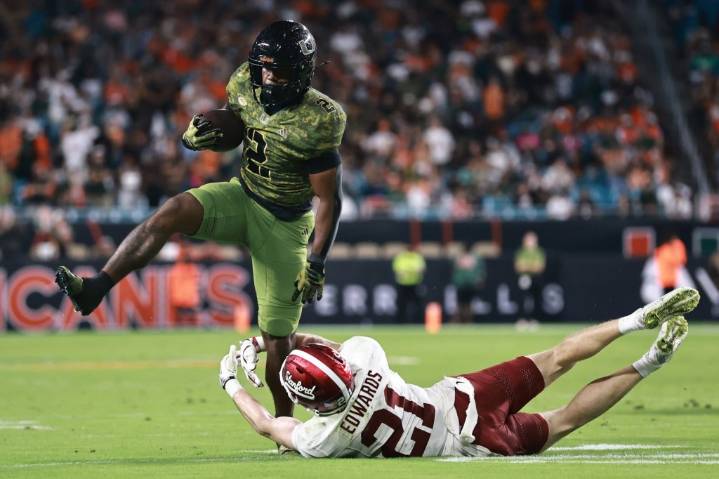 Miami Hurricanes fall in polls after beating Stanford