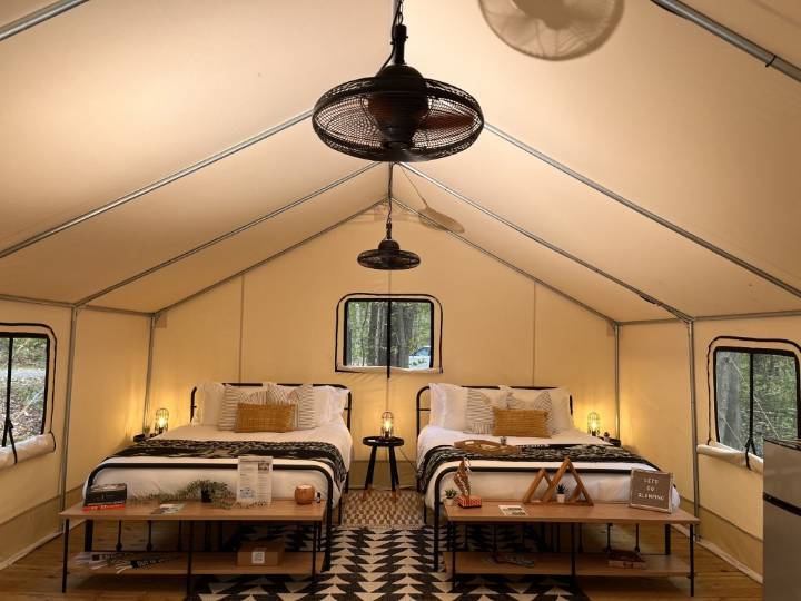 For $220 a night you can stay at these new Pennsylvania glamping sites