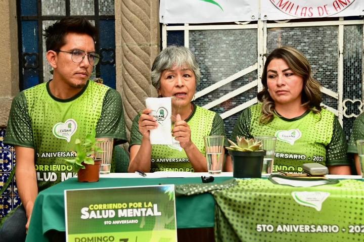 Presentan la carrera “Corriendo por la Salud Mental 2025”