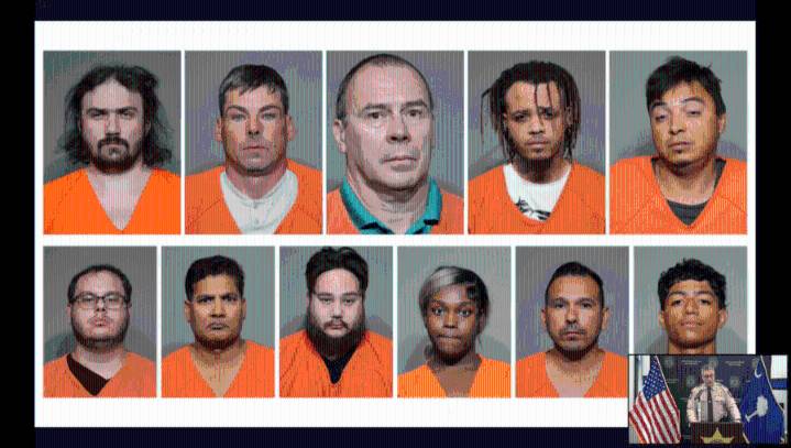 11 arrested in online child predator investigation across South Carolina and beyond: York Co. Sheriff
