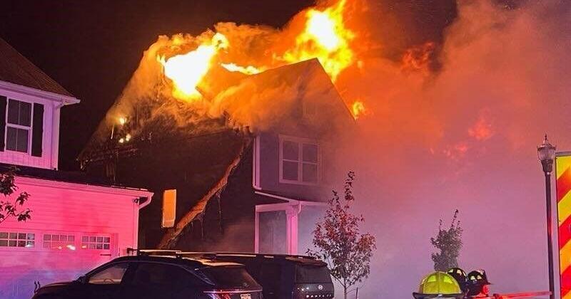 Overnight fire heavily damages M-O