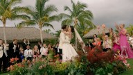 The Bride and Groom Created a “Jetset-Era Dinner Club” for Their Wedding on Hawaii’s Black Sand Beaches