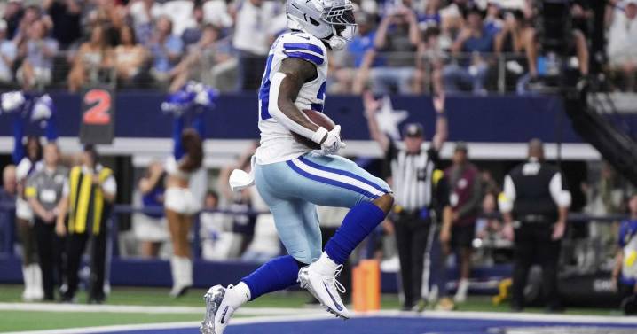 Injured Cowboys running back Miles Sanders is out for the season, team executive says