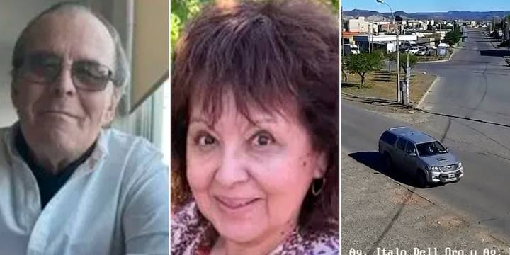 El último video de la camioneta en la que circulaban los jubilados antes de su desaparición en Chubut