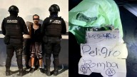 Hombre es Detenido con Supuesta Bomba en Colonia Garza Nieto en Monterrey