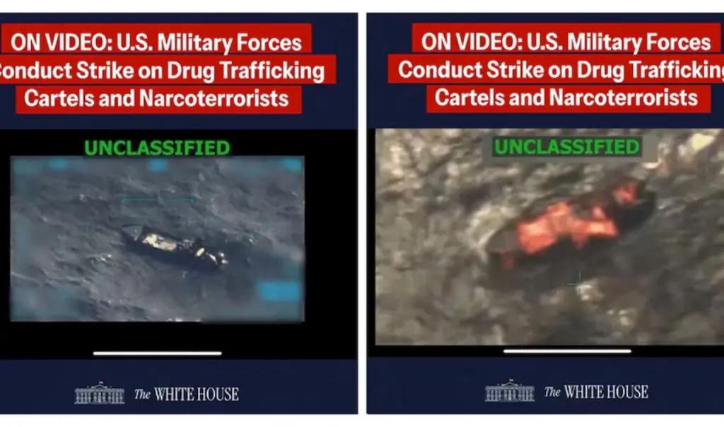 Estados Unidos no está jugando: nueva ofensiva deja sexta narcolancha abatida